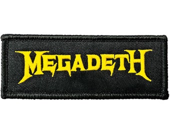 MEGADETH iron-on patch - 8 designs -official and licensed