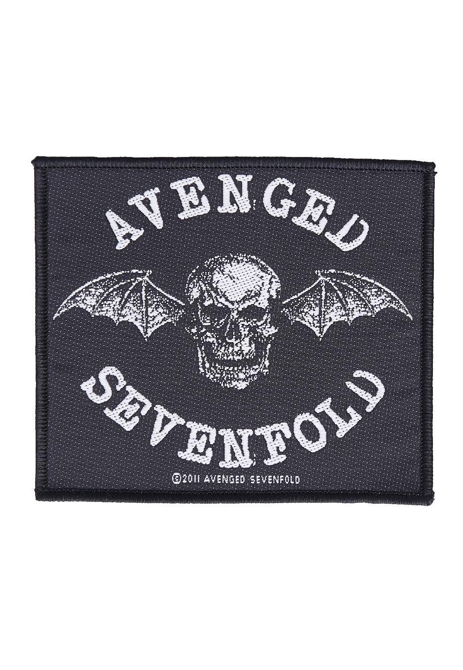 Patch Brodé Astronaute Avenged Sevenfold - Dos De Veste, Sac, Style Rock - Bleu, 29.5x35.5 Cm