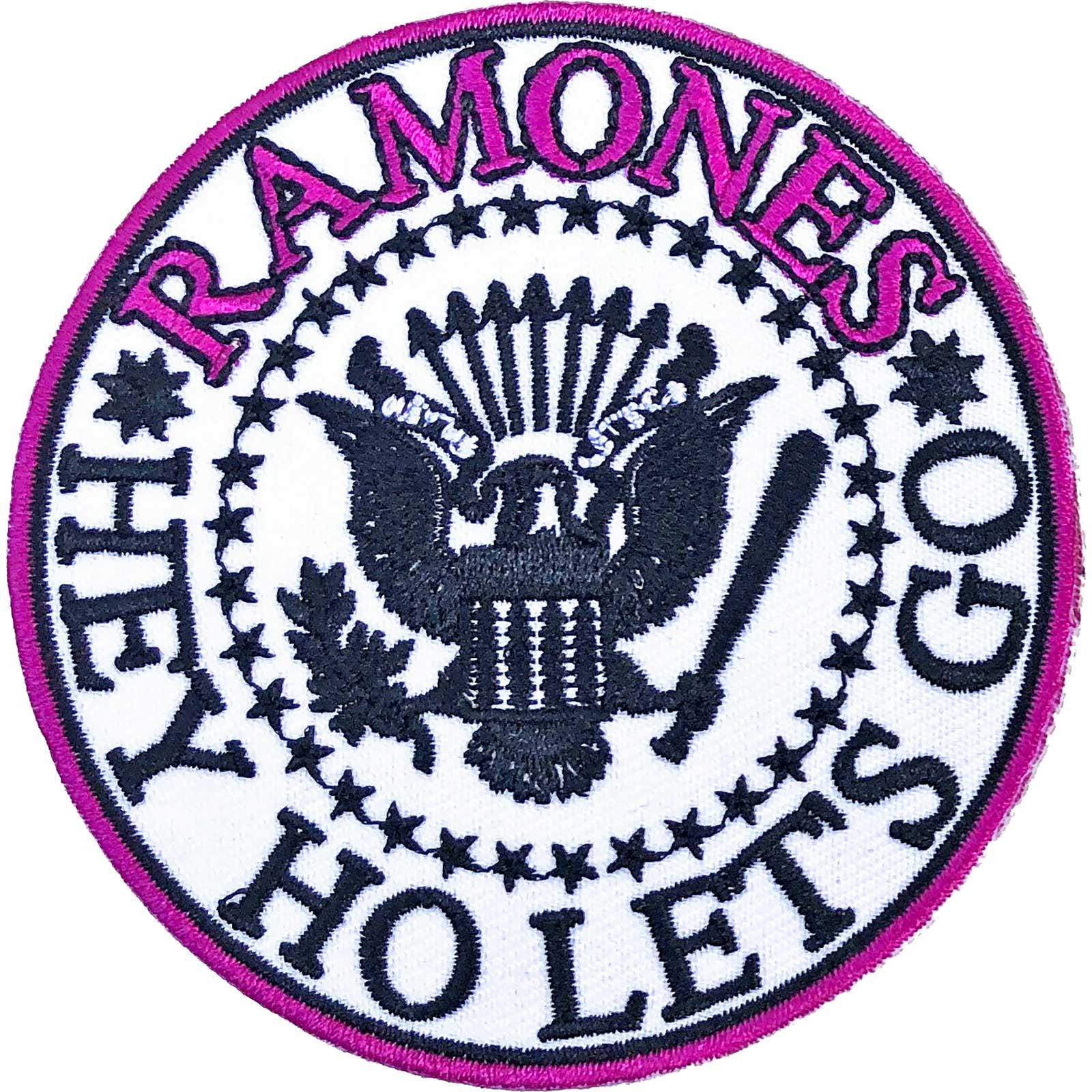 Ramones Hq Toppa Rotonda Ricamata Termoadesiva – Accessorio Souvenir, Alta Qualità - 3