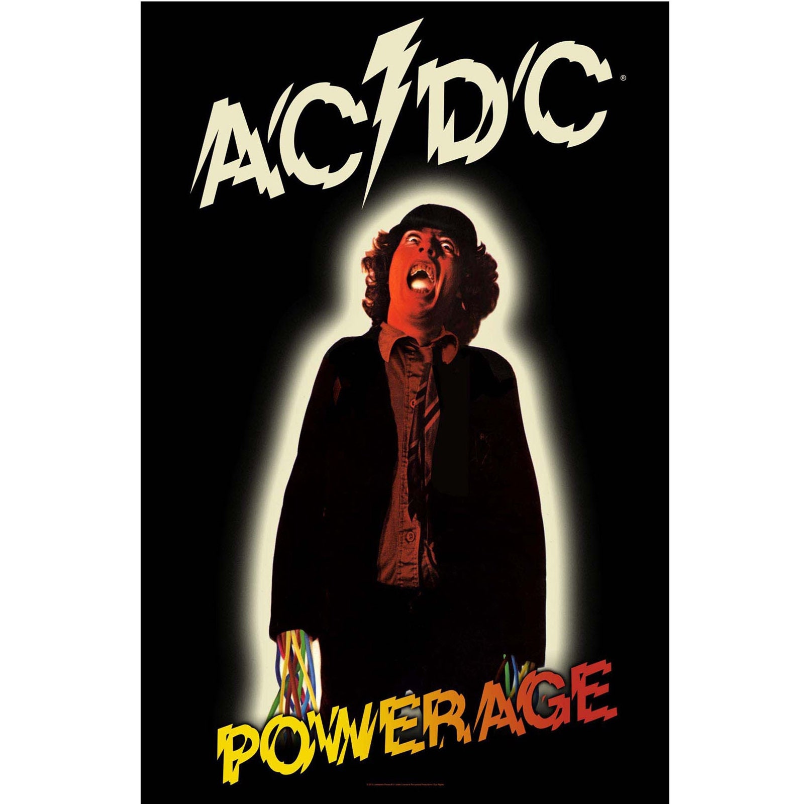 Buy Brand New AC/DC Powerage Textile Poster / Flag in India - Etsy