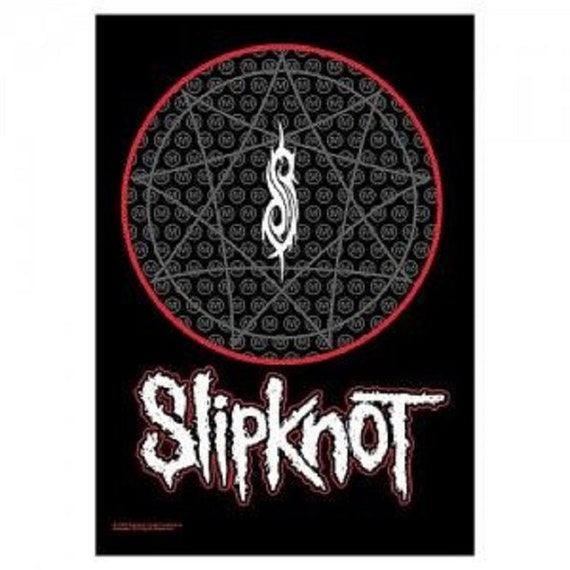 Slipknot Fractions Textile Poster