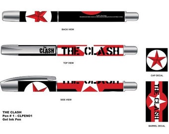 The CLASH 1 X retro gel pen OFFICIAL product