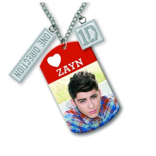 Zayn Malik One Direction retro charm necklace