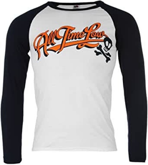 All Time Low BASEBALL Shirt L Offiical 