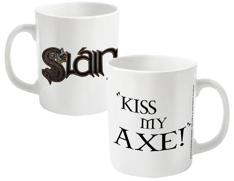 2000AD SLAINE Kiss My Axe Official Boxed Mug Etsy