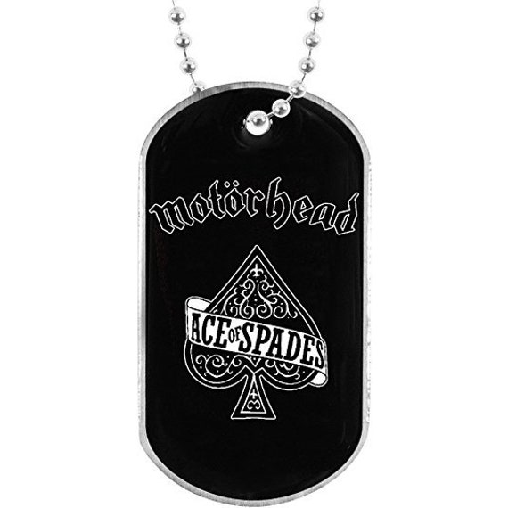 ace of spades dog tag