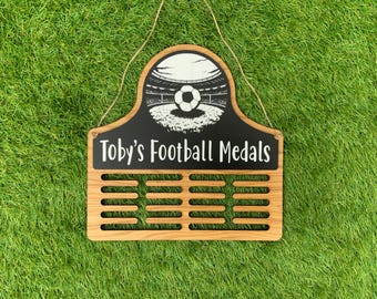 Sports Medal Hanger | Medal Display Rack | Custom Medal Hanger | Medal Hanger For Kids | Football - Karate - Runner - any Sport / Colour