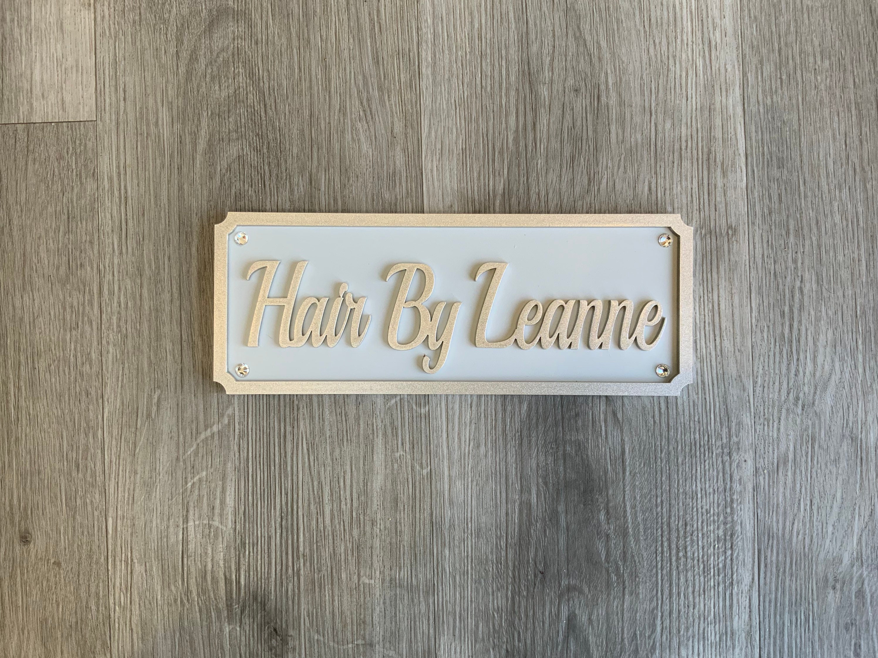 Personalised Door Sign /  Custom Door Plaque / Available in most colours ~  Business Door sign ~ indoor Custom Signs