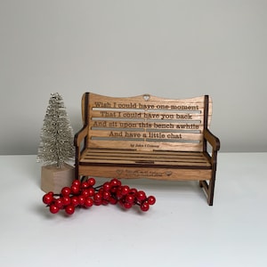 Memorial Bench | Customised Memorial Gift | Custom made |Bereavement gifts | lost loved one | Funeral floral display