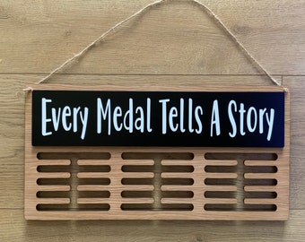 Running Medal Hanger | Display Rack | Sports Medal Hanger | Medal Hanger For Runners | Every Medal Tells a Story