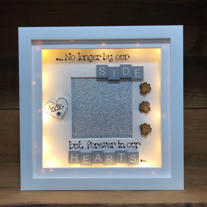LED light box frame | Pet Bereavement | Animal Remembrance Gift | Pet loss Gift | Dog and Cat Remembrance Gifts 画像 9