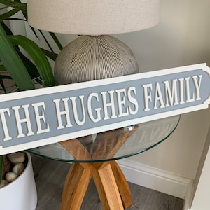 Personalised Family Name Street Sign ~ Mr & Mrs Street Sign ~ Personalised Couple Street Sign -  Handmade Wedding Gift