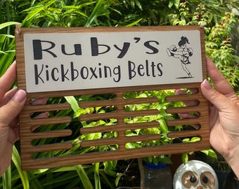 Customised Medal Holder | Custom Medal Display Rack | Sports Medal Hanger | Karate Medal Hanger | Any Theme