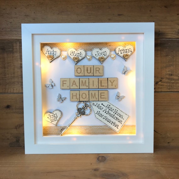 Name Frame Personalised & Unique Baby Christening Gifts | Classic