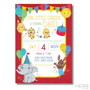 CANTICOS | Birthday Invitation