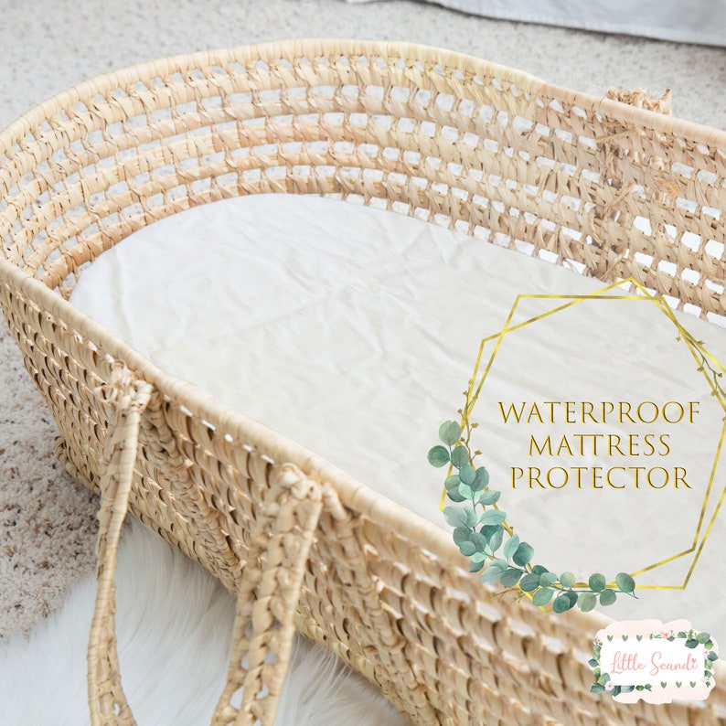 Mattress Protector Waterproof Sheet Moses Basket Etsy