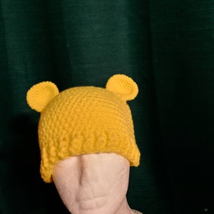 Yellow Bear Hat
