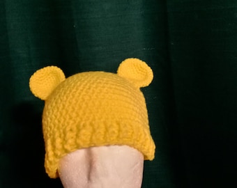 Yellow Bear Hat