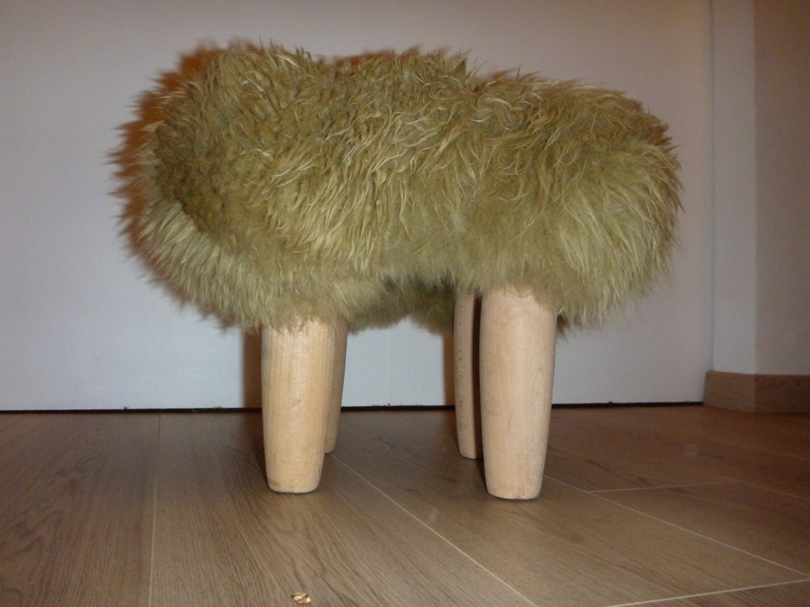 Fluffy Small Warm Stool Etsy