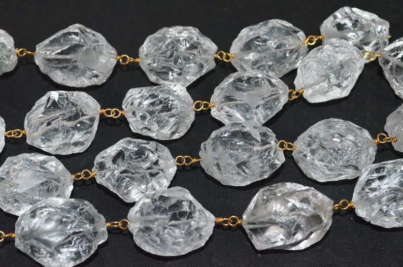 Rare Hammered Nuggets Chain Rare Item Sold By Foot 18-20 mm-RB5867 Wholesale Prices Brand New Hammered Crystal Nuggets Chain