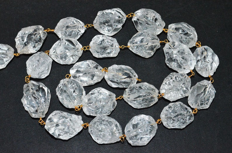 Rare Hammered Nuggets Chain Rare Item Sold By Foot 18-20 mm-RB5867 Wholesale Prices Brand New Hammered Crystal Nuggets Chain