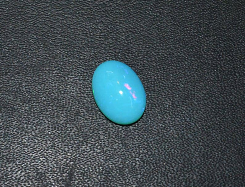 4.80 Ct color enhance Ethiopian Opal Long Oval Smooth Cabochon 15 x 11 mm Opal Oval Cabochon Opal Cabs Smooth Cabochon EO319