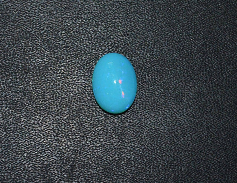 4.80 Ct color enhance Ethiopian Opal Long Oval Smooth Cabochon 15 x 11 mm Opal Oval Cabochon Opal Cabs Smooth Cabochon EO319