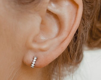 Obere Ohr Ohrringe 3-10mm Unisex Edelstahl Schlicht Stahl Kugel Ohrstecker Obere Ohr Ohrringe 3-10mm Unisex Edelstahl Schlicht Stahl Kugel Ohrstecker