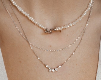 925 Sterling Silver Chain | Men and Women Chain Necklace | Gold Sterling Silver Chain | Silver Cable Chain | 18K Gold Plated Chain