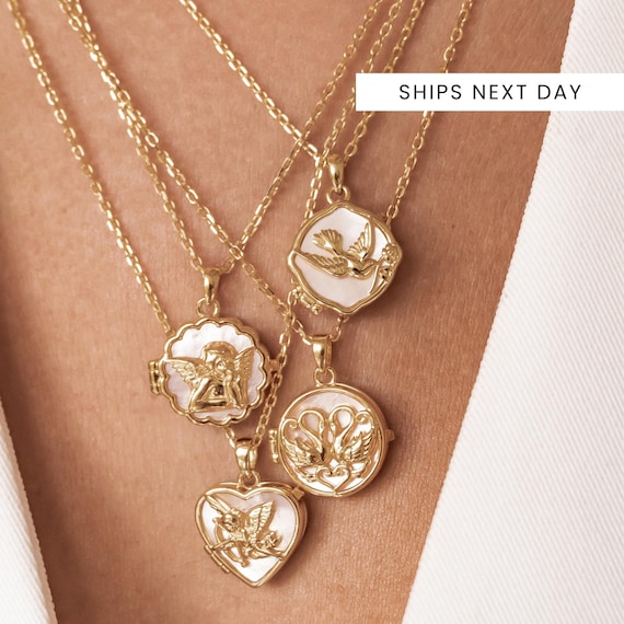 Amoonìc Medaillon Oval Zum Öffnen Für Bilder Rosegold | Kette