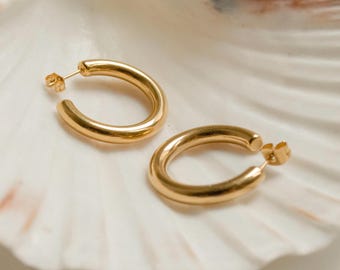 Doppio Amore Cuore Zircone Orecchini a Cerchio Piccoli per Ragazze Adolescenti Argento sterling Cartilagine Piccoli Carini Huggie Hoop Ipoallergenico per Orecchio Sensibile Rosa CZ