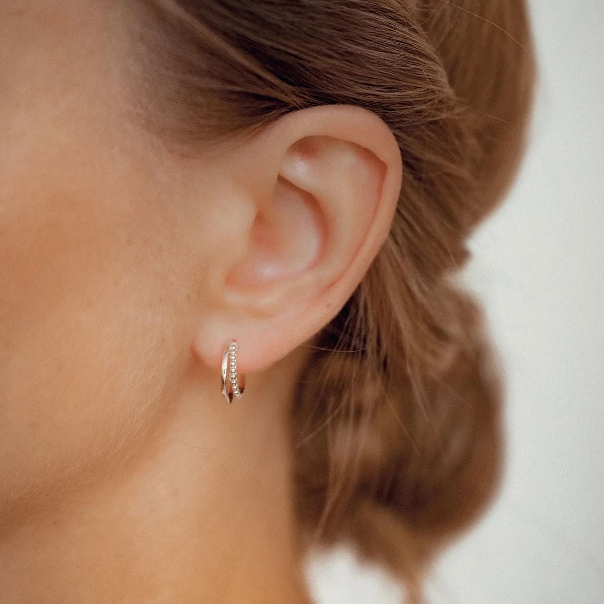 アクセサリー Born from Rock / Double Hoop Earring Born from Rock / Double Hoop Earring