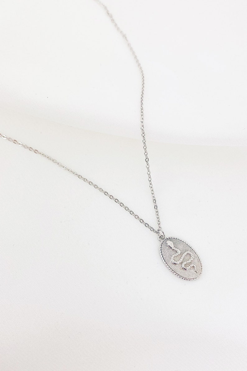 Snake Pendant Necklace Sterling Silver | Women Necklace 925 Sterling Silver Snake Pendant Necklace Sterling Silver | Women Necklace 925 Sterling Silver