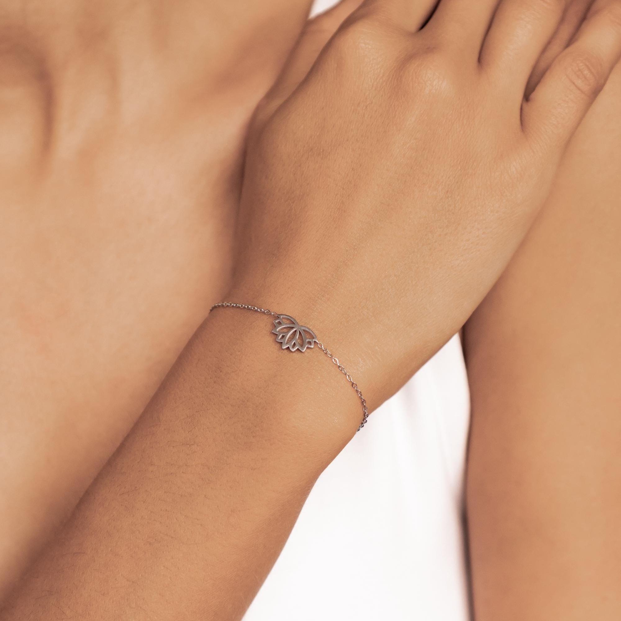 Regalo Donna Bracciale Lotus Style LS2246-2/3 Dorato | Confezione Inclusa
