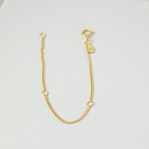 Necklace Extender Sterling Silver | Chain Necklace Extension Adjustable Available Gold Rose Gold Silver