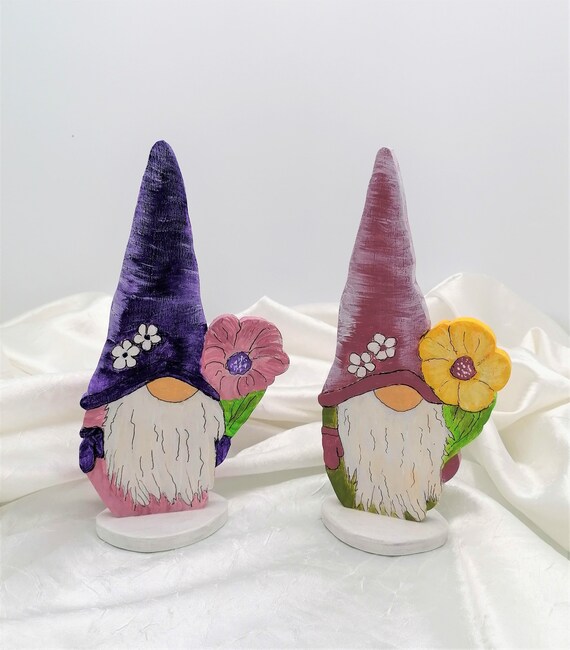 Decoration Made of Wood Elves H20 Cm W 10 Cm Selfcut and Etsy