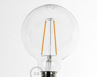 G95 Bulb E27 fitting LED Clear Vintage Globe 4W