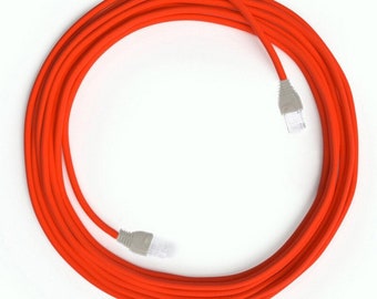 Ethernet CAT 5 E fabric cable RJ45 connectors