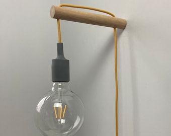 Wall mounted dowel Light