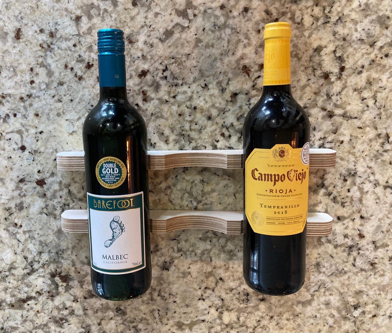 Wooden Wine Sticks / Wine Storage Rails /wine Rack / Wine Etsy