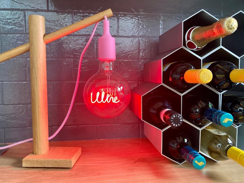 Hexagonal Wine Rack / Wine Storage / Honeycomb Nesting / Aluminium / Holder image 10