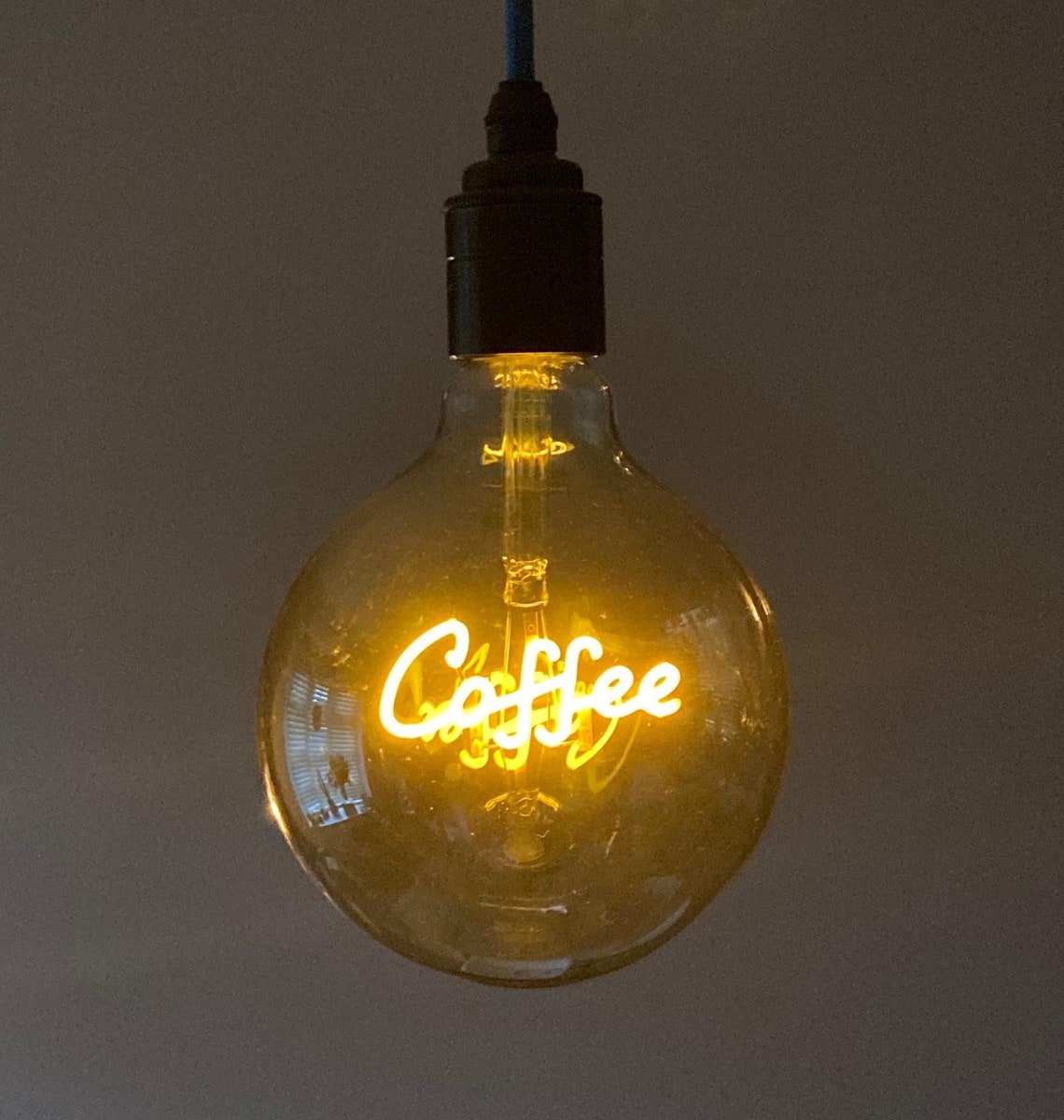 COFFEE BULB E27 Light Bulb Down Application for Lamps and Etsy UK