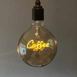 COFFEE BULB E27 Light Bulb Down Application For Lamps and Pendent Lights