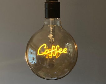 COFFEE BULB E27 Light Bulb Down Application For Lamps and Pendent Lights