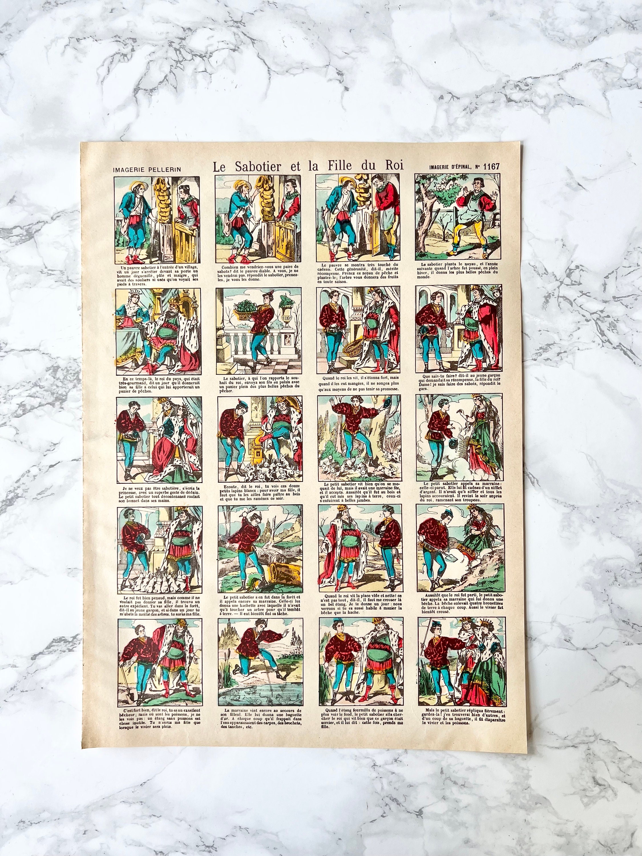 Images d'Épinal. Imagerie Pellerin. sans date. par IMAGERIE PELLERIN - ÉPINAL | Mesnard - Comptoir du Livre Ancien