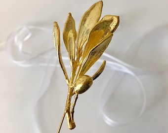 Wedding Boutonniere Grooms Pin Wedding pin Gold Bronze Boutonniere Grooms Boutonniere Metal Boutonniere Groomsman Pin