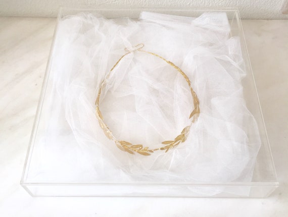 Stefanothiki zur Stefana Aufbewahrung nach der Hochzeit box for wedding Crowns
