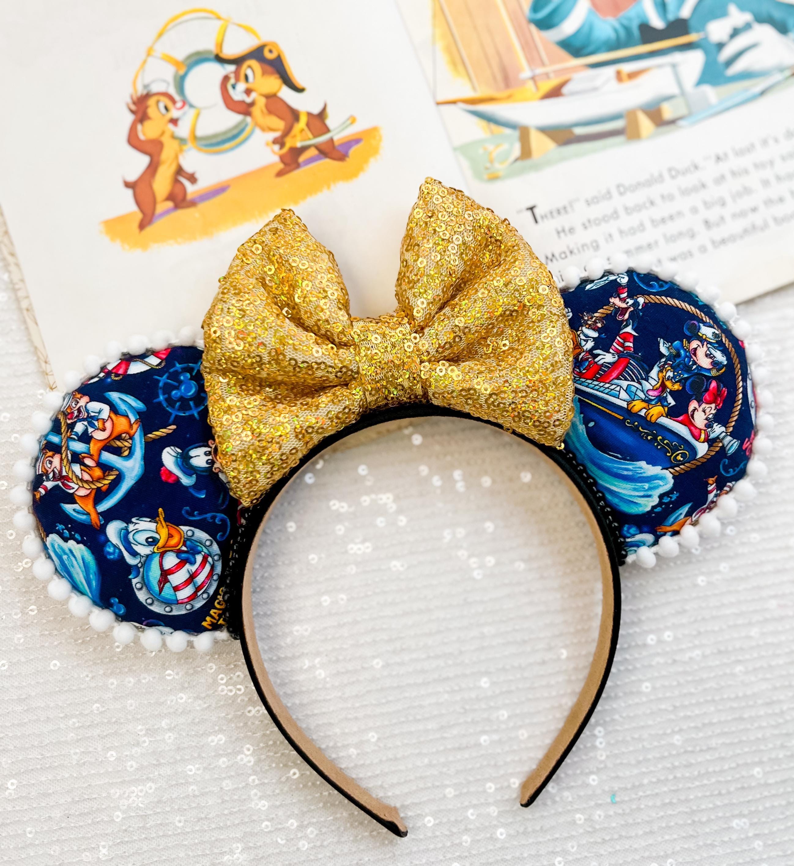 Nautical Minnie Ears - Etsy display picture 3