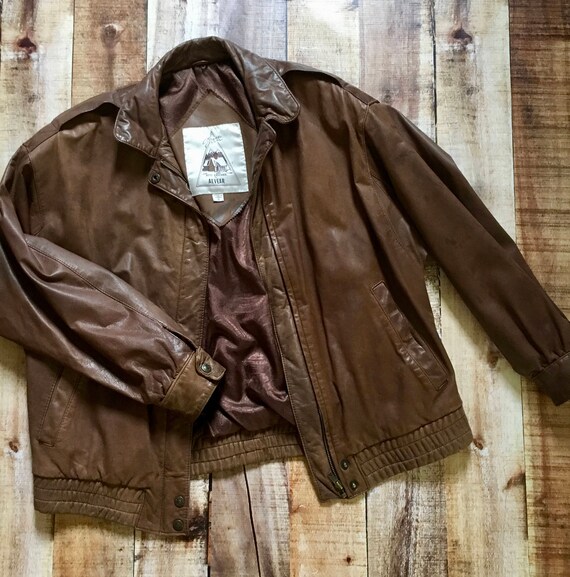 80s Nordstrom Leather Jacket
