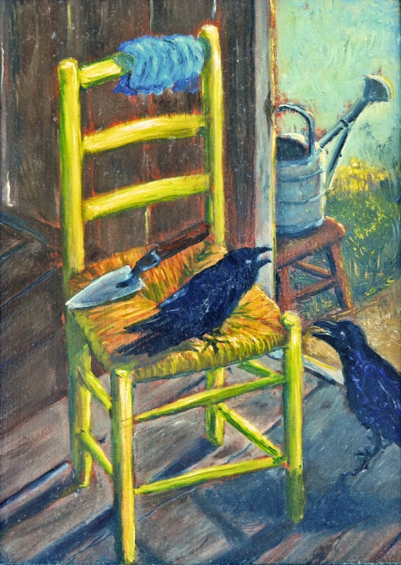 yellow chair van gogh